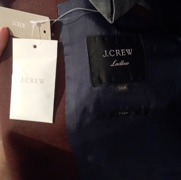 J. Crew Maroon Blazer - Picture 2 of 3